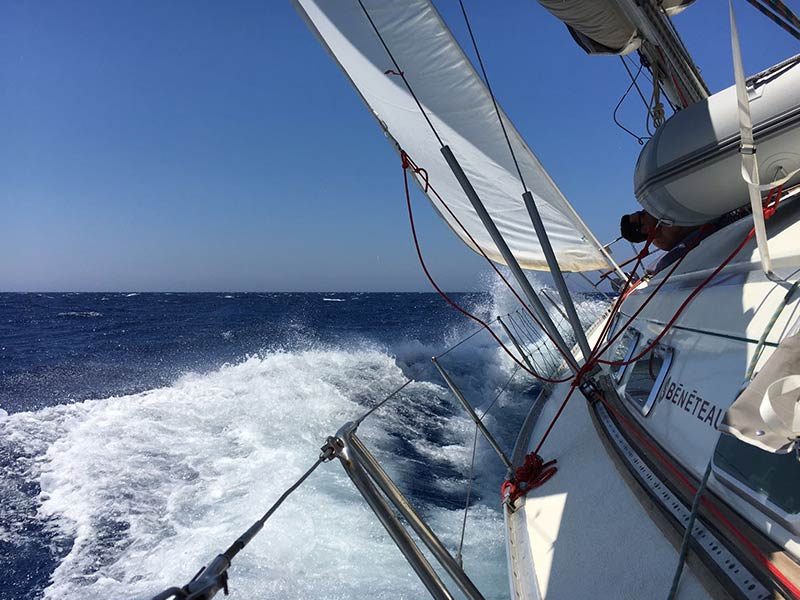 Individual sailing charter trips of flexible length