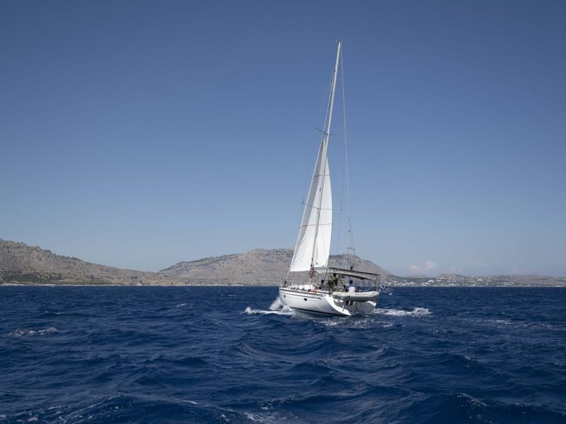 Charter an exclusive sailing yacht on Rhodes for a day or a week