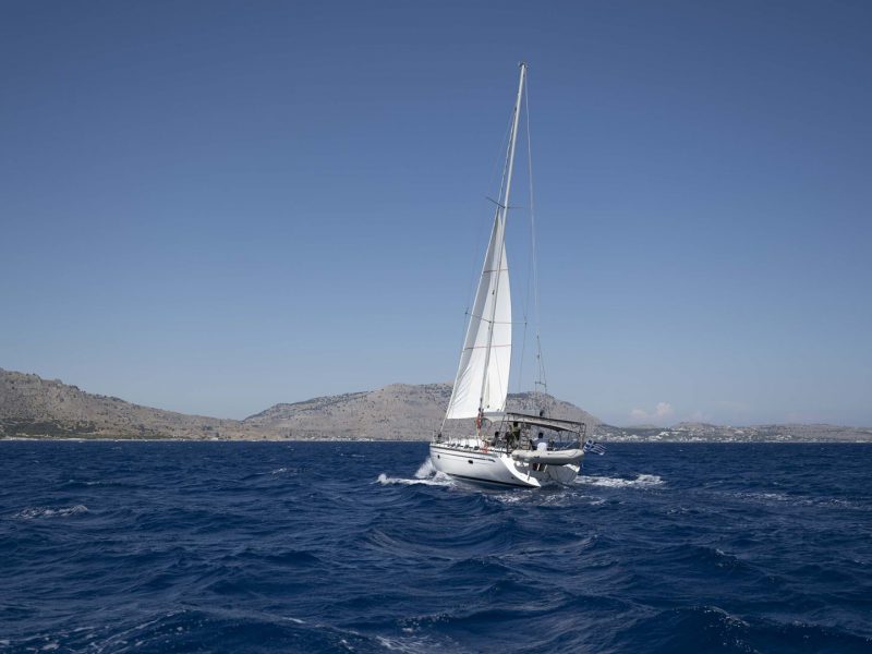 Charter an exclusive sailing yacht on Rhodes for a day or a week