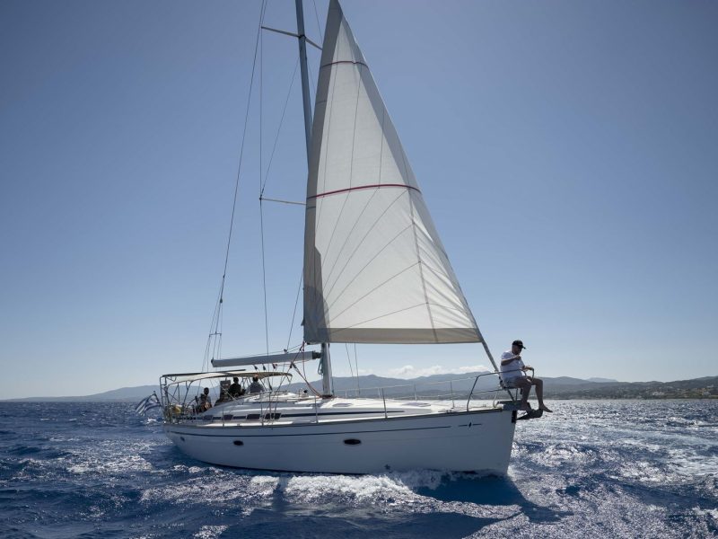A daily sailing yacht excursion around rhodes
